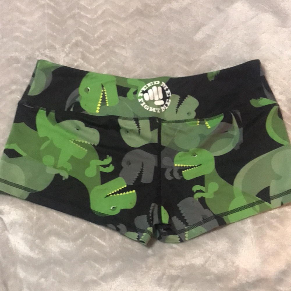 Feed Me Fight Me bootie shorts